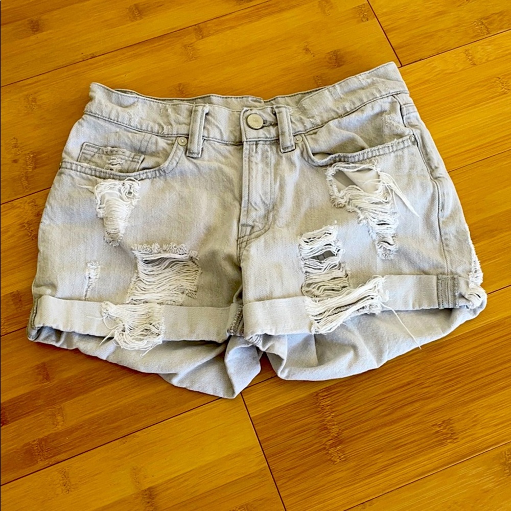 Allsaints Distressed Shorts 25